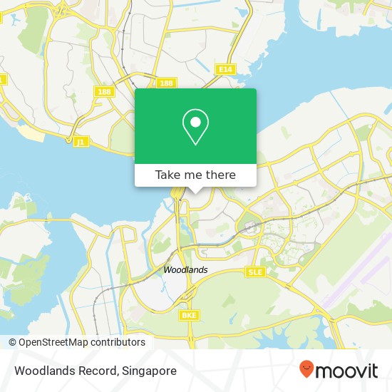 Woodlands Record地图