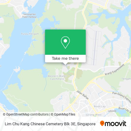 Lim Chu Kang Chinese Cemetery Blk 3E map