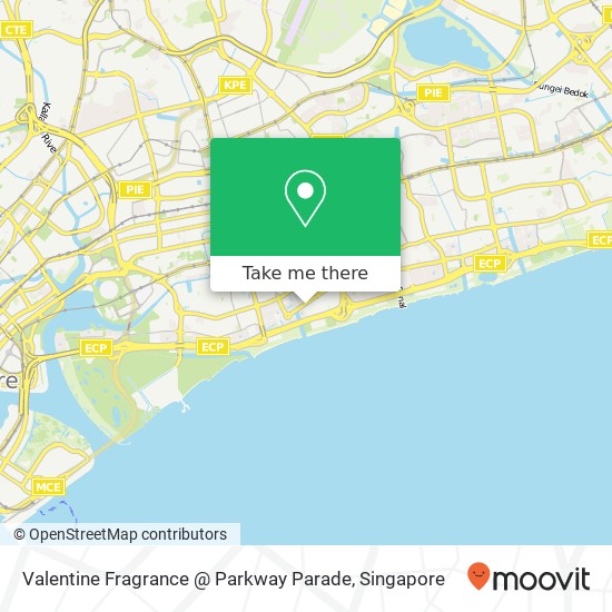 Valentine Fragrance @ Parkway Parade map
