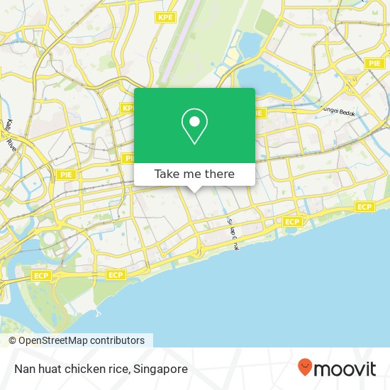 Nan huat chicken rice map