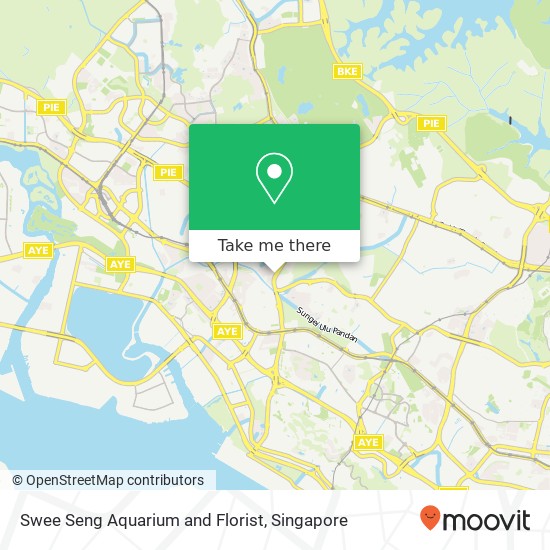 Swee Seng Aquarium and Florist map