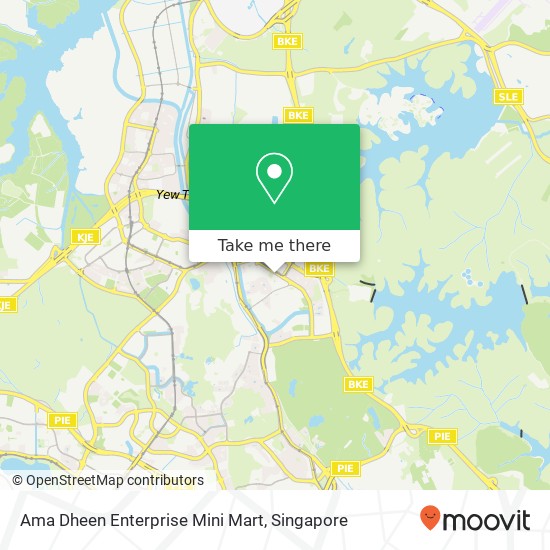 Ama Dheen Enterprise Mini Mart map