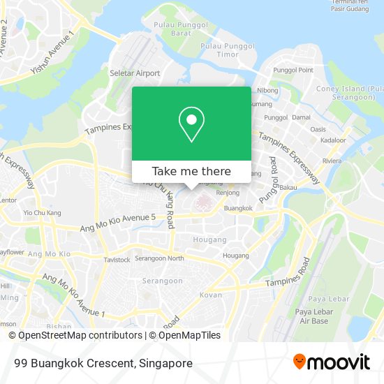 99 Buangkok Crescent地图