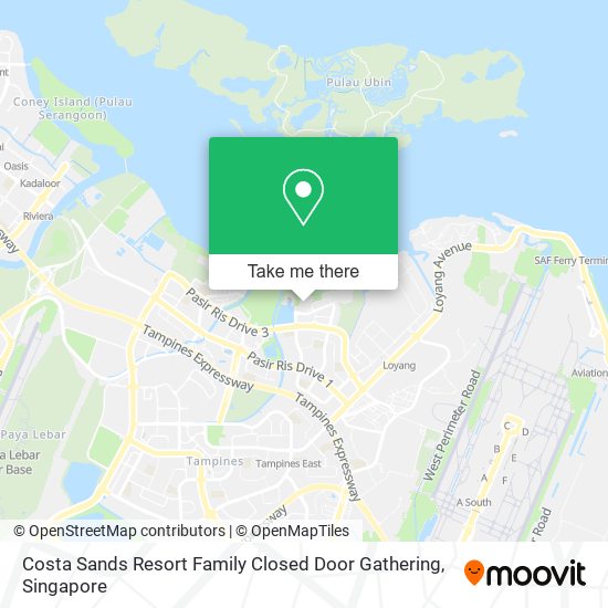 Costa Sands Resort Family Closed Door Gathering地图
