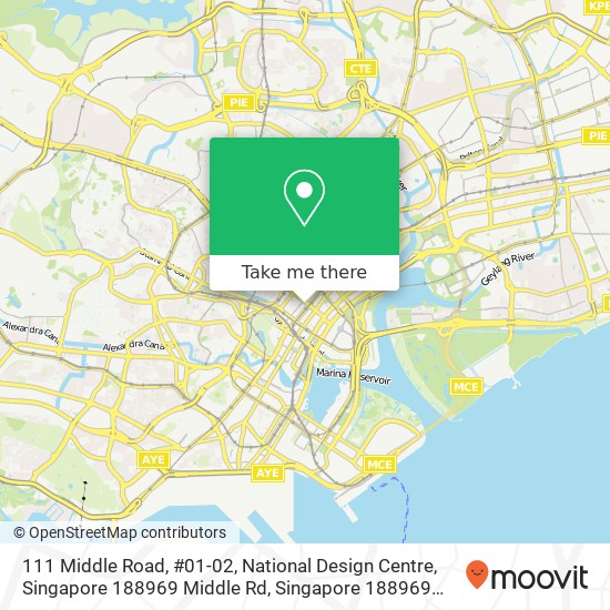 111 Middle Road, #01-02, National Design Centre, Singapore 188969 Middle Rd, Singapore 188969 Middl map