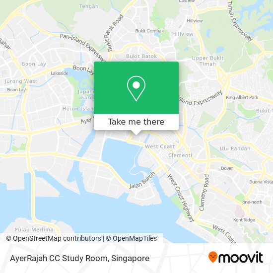 AyerRajah CC Study Room map