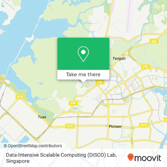 Data-Intensive Scalable Computing (DISCO) Lab map