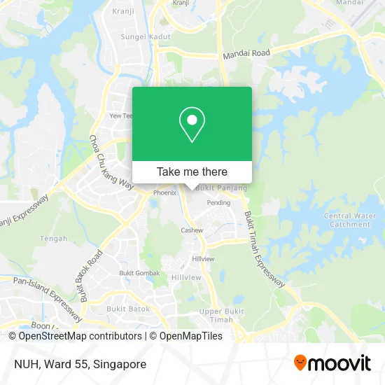 NUH, Ward 55地图