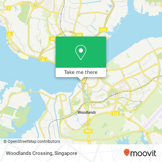 Woodlands Crossing map