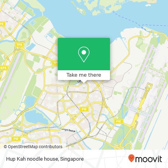 Hup Kah noodle house map