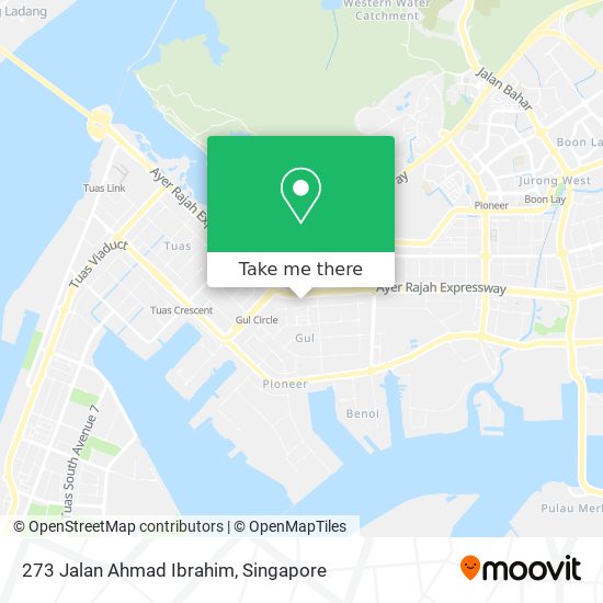 273 Jalan Ahmad Ibrahim地图