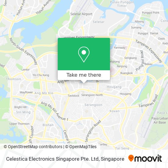 Celestica Electronics Singapore Pte. Ltd map