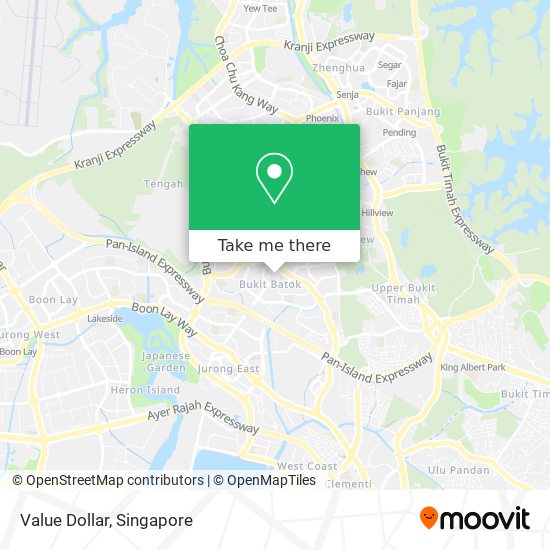 Value Dollar map