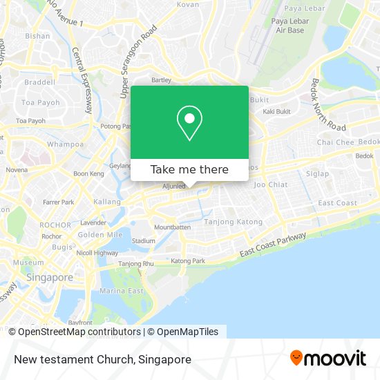 New testament Church map