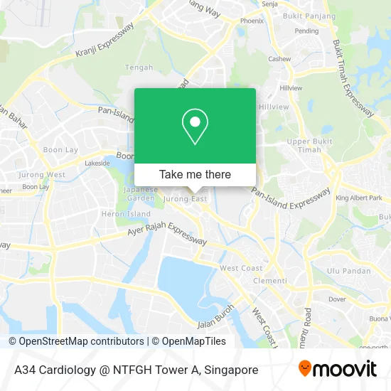 A34 Cardiology @ NTFGH Tower A地图
