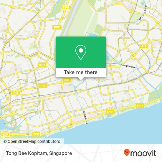 Tong Bee Kopitam map