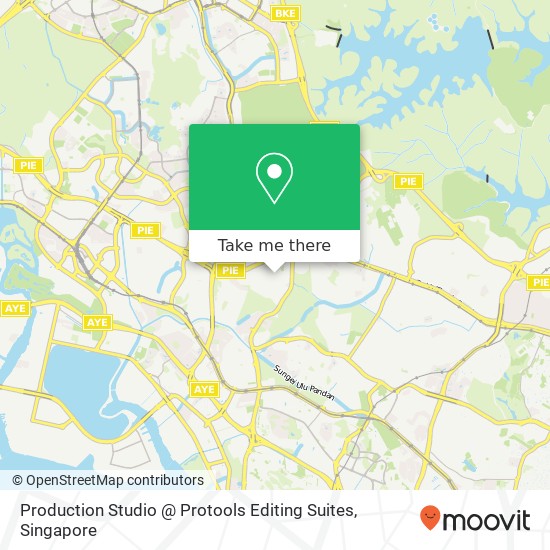 Production Studio @ Protools Editing Suites map