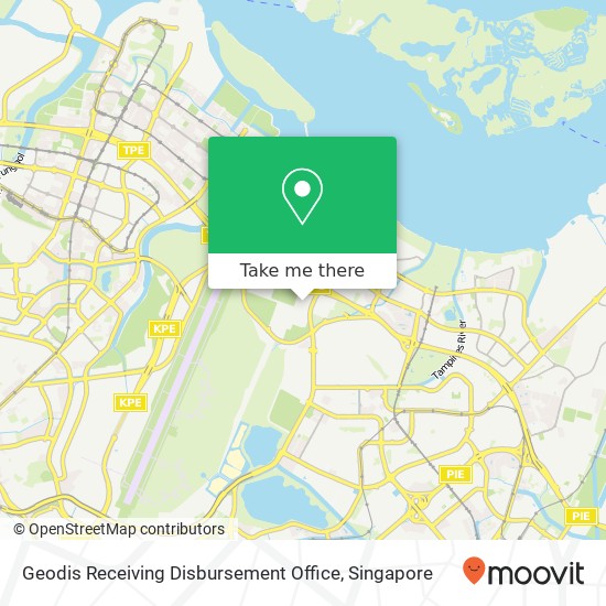 Geodis Receiving Disbursement Office map