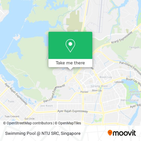 Swimming Pool @ NTU SRC map