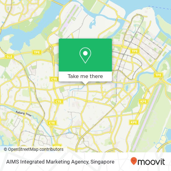 AIMS Integrated Marketing Agency map
