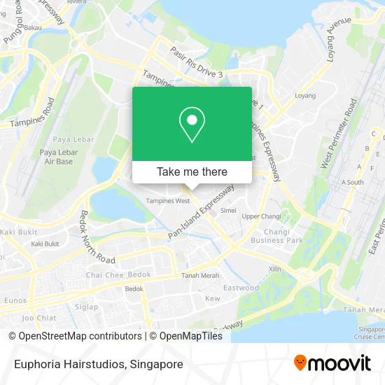 Euphoria Hairstudios map