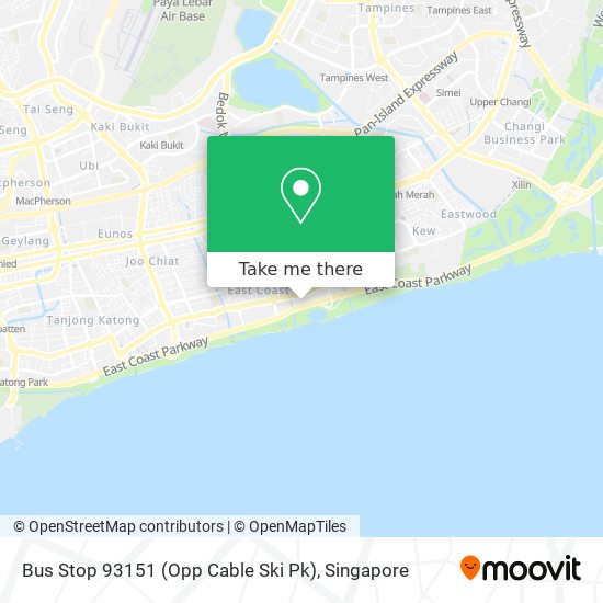 Bus Stop 93151 (Opp Cable Ski Pk)地图