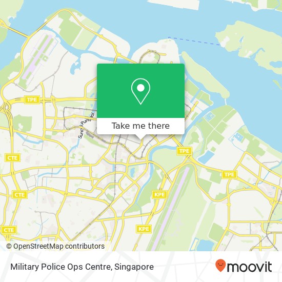 Military Police Ops Centre map