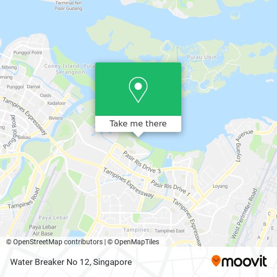 Water Breaker No 12 map