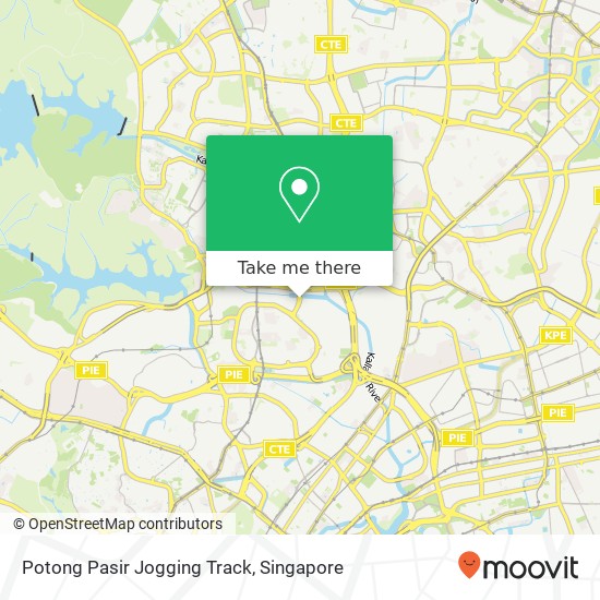 Potong Pasir Jogging Track地图