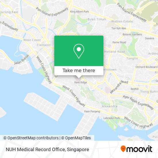 NUH Medical Record Office地图