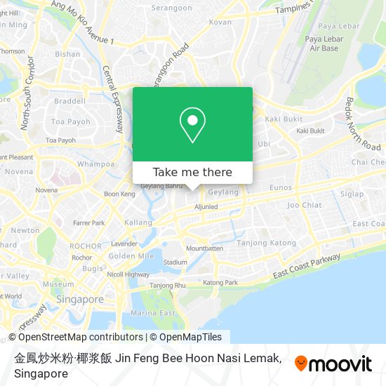 金鳳炒米粉·椰浆飯 Jin Feng Bee Hoon Nasi Lemak map