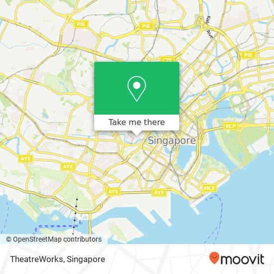 TheatreWorks map