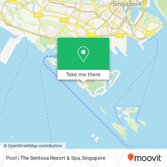 Pool | The Sentosa Resort & Spa map