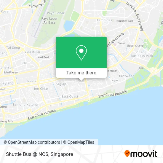 Shuttle Bus @ NCS map