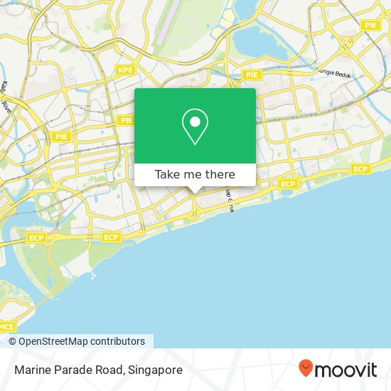 Marine Parade Road map