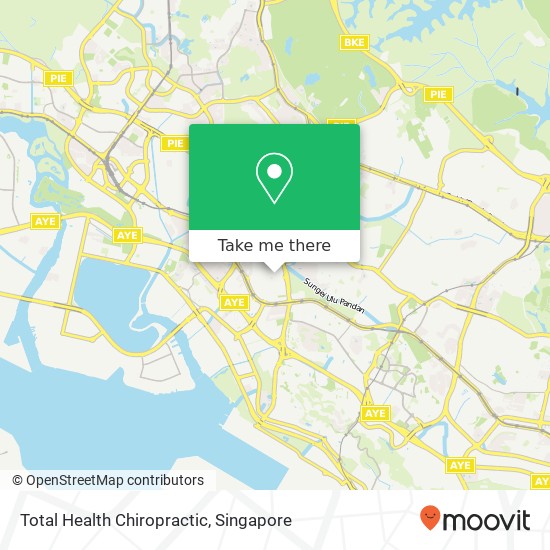 Total Health Chiropractic map