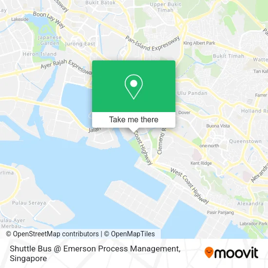 Shuttle Bus @ Emerson Process Management map