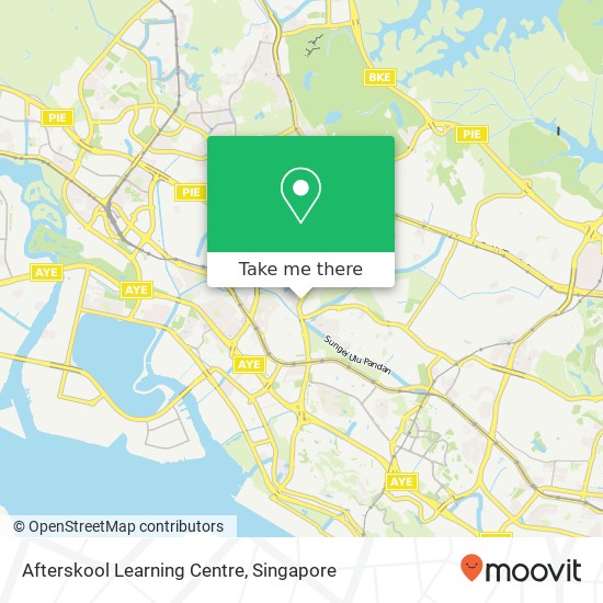 Afterskool Learning Centre map