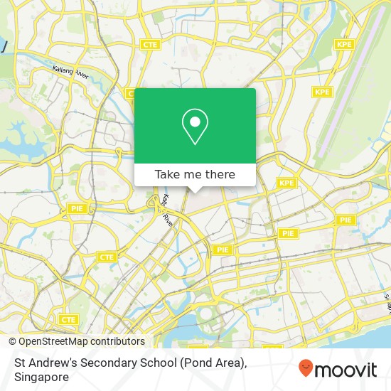 St Andrew's Secondary School (Pond Area) map