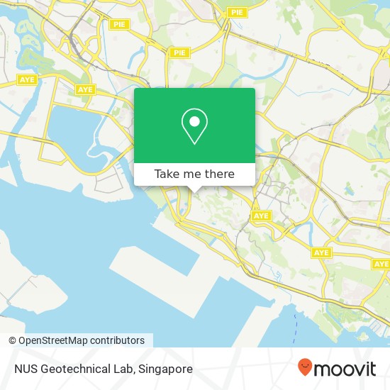 NUS Geotechnical Lab地图