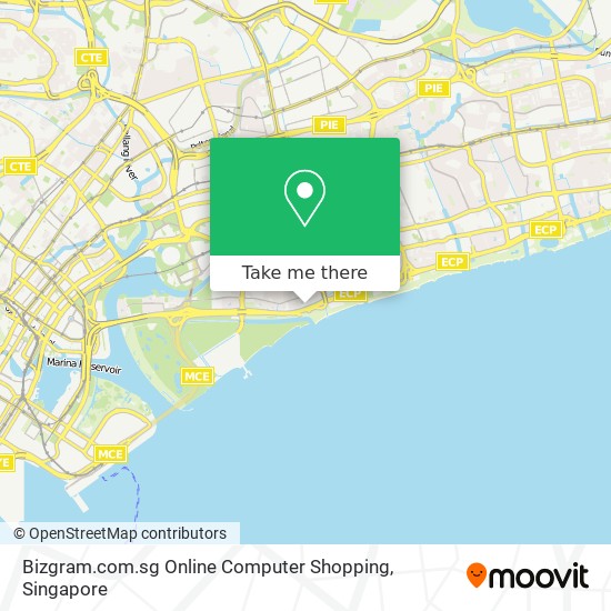 Bizgram.com.sg Online Computer Shopping map