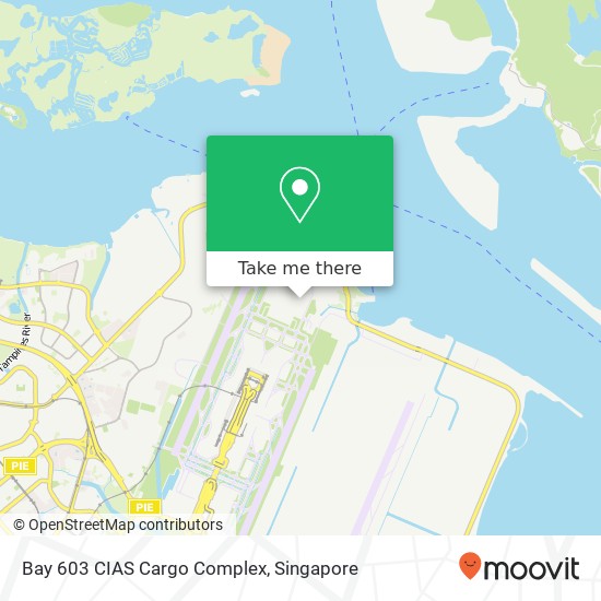 Bay 603 CIAS Cargo Complex地图