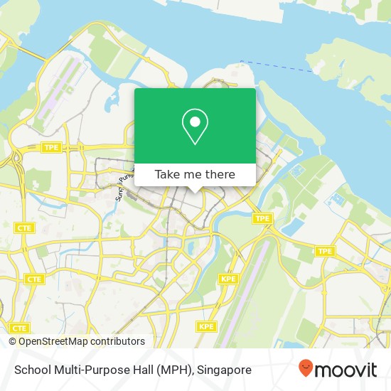 School Multi-Purpose Hall (MPH) map