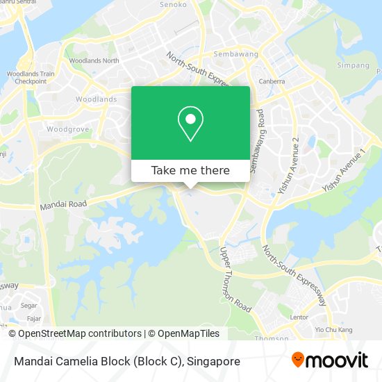 Mandai Camelia Block (Block C)地图