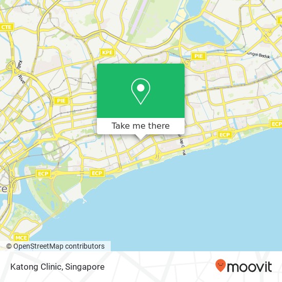 Katong Clinic map