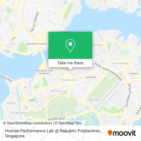 Human Performance Lab @ Republic Polytechnic地图