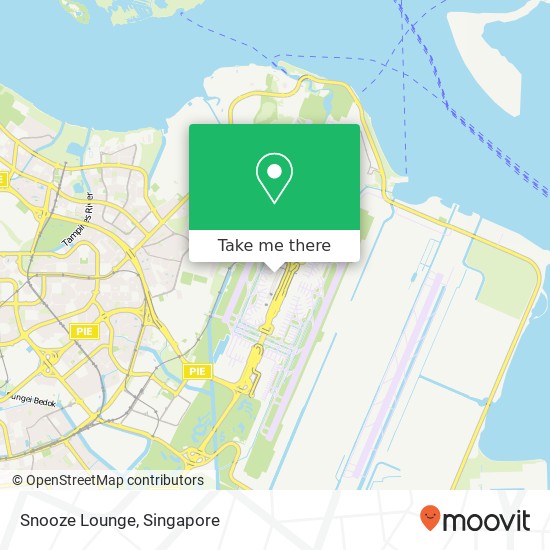 Snooze Lounge map