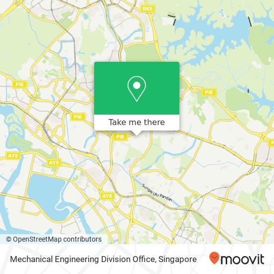 Mechanical Engineering Division Office map