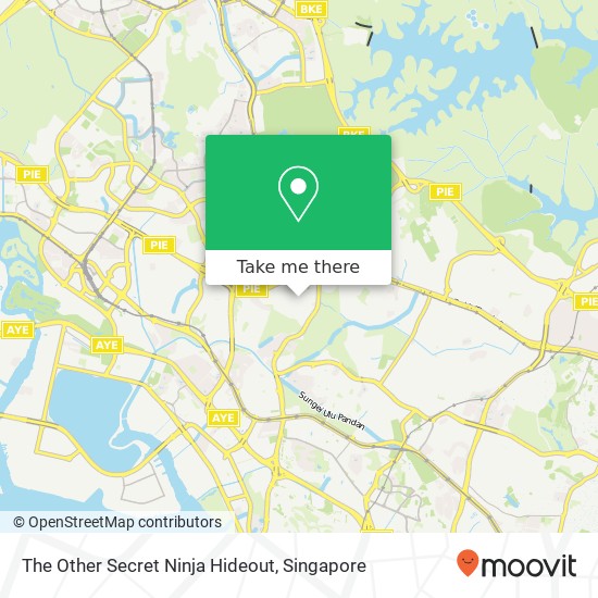 The Other Secret Ninja Hideout地图