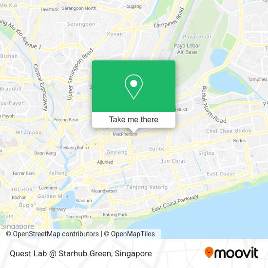 Quest Lab @ Starhub Green map